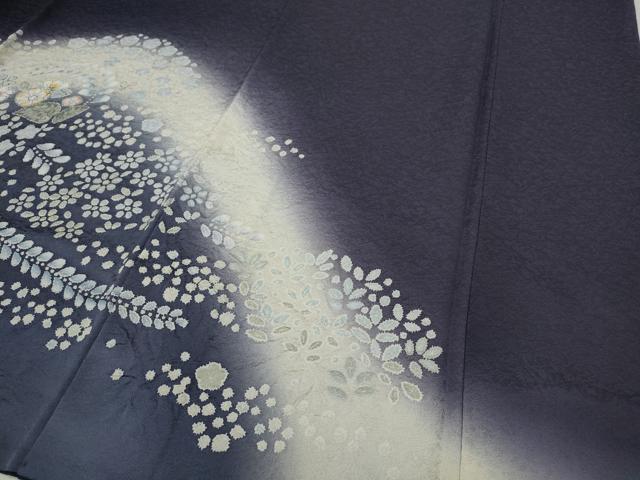 平和屋着物●訪問着　辻が花　暈し染め　さが美扱い　正絹　逸品　CABH9625ut