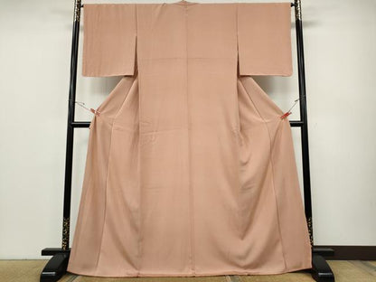 平和屋着物●小紋師　鈴木秋治　江戸小紋　角通し　行儀　ゑり善扱い　正絹　逸品　CABH9637ut