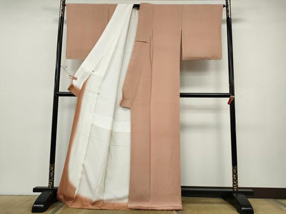 平和屋着物●小紋師　鈴木秋治　江戸小紋　角通し　行儀　ゑり善扱い　正絹　逸品　CABH9637ut