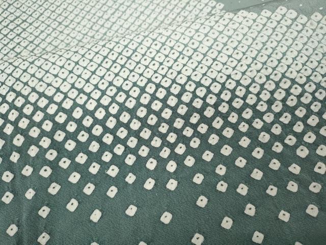 平和屋着物●訪問着　作家物　絞り　エ霞文　金彩　正絹　逸品　CABH9654ut