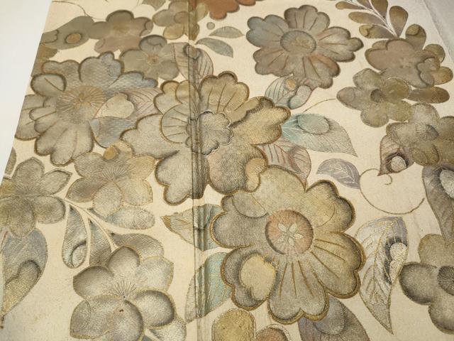平和屋着物●訪問着　辻が花　暈し染め　金彩　正絹　逸品　CABH9655ut