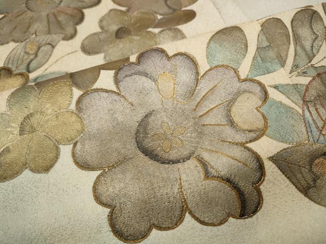 平和屋着物●訪問着　辻が花　暈し染め　金彩　正絹　逸品　CABH9655ut