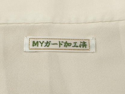平和屋着物●訪問着　ろうけつ染め　風景草花文　金彩　正絹　逸品　CABH9679ut