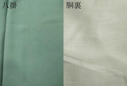 平和屋着物●江戸小紋　雲重ね寄せ小紋柄　正絹　逸品　CABH9681ut