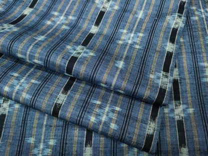 平和屋着物●上質な紬　吉祥間道　正絹　逸品　CABH9683ut