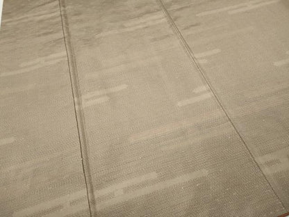 平和屋着物●上質な紬　100亀甲　エ霞文　正絹　逸品　未使用　CABH9713ut