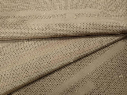 平和屋着物●上質な紬　100亀甲　エ霞文　正絹　逸品　未使用　CABH9713ut