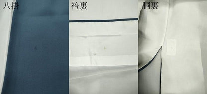 平和屋着物●上質な色無地　菊地紋　褐色　鈴乃屋扱い　正絹　逸品　CABH9726ut