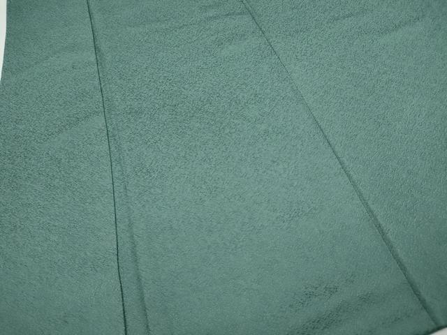 平和屋着物●京加賀友禅　百貫達雄監修　色無地　霞地紋　薄青色　正絹　逸品　CABH9727ut