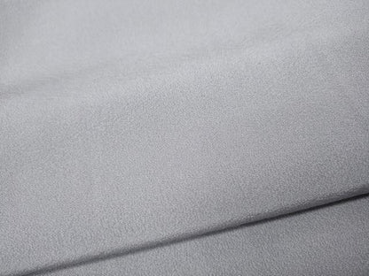 平和屋着物●上質な色無地　牡丹鼠色　正絹　逸品　未使用　CABH9732ut