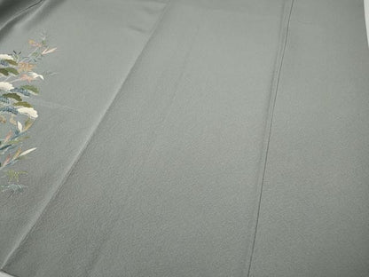 平和屋着物●訪問着　流水風景船草木文　金彩　正絹　逸品　CABH9733ut