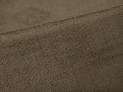 平和屋着物●上質な紬　菱吉祥文　正絹　逸品　CABH9735ut
