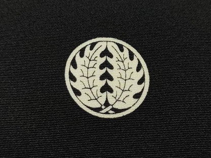 平和屋着物●本加賀友禅作家　白坂幸蔵　黒留袖　几帳草花文　正絹　逸品　CABH9755ut