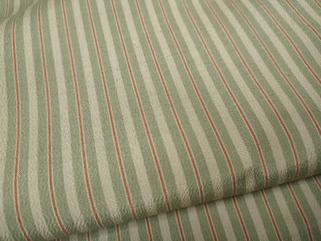 平和屋着物●上質な小紋　縞　正絹　逸品　CABH9756ut