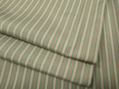 平和屋着物●上質な小紋　縞　正絹　逸品　CABH9756ut