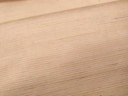 平和屋着物●紅花紬　米沢　霞文　正絹　逸品　CABH9763ut