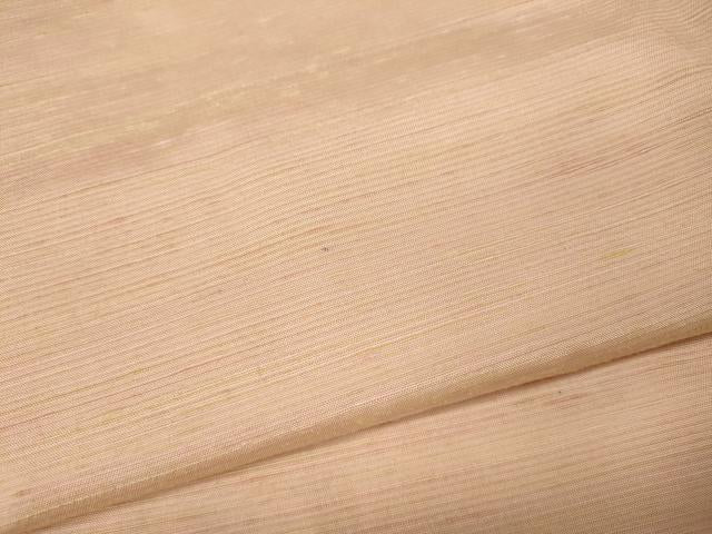 平和屋着物●紅花紬　米沢　霞文　正絹　逸品　CABH9763ut