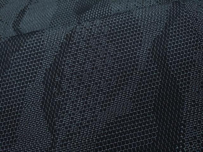 平和屋着物●本塩沢　110亀甲　道長吉祥文　正絹　逸品　CABH9772ut