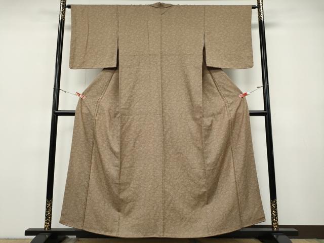 平和屋着物●江戸小紋　鴛鴦流水文　正絹　逸品　未使用　CABH9780ut