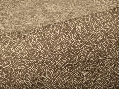 平和屋着物●江戸小紋　鴛鴦流水文　正絹　逸品　未使用　CABH9780ut