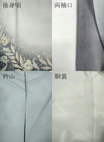 平和屋着物●訪問着　辻が花　絞り　暈し染め　やまと誂製　正絹　逸品　CABH9782ut