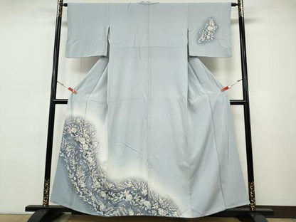 平和屋着物●訪問着　辻が花　絞り　暈し染め　やまと誂製　正絹　逸品　CABH9782ut