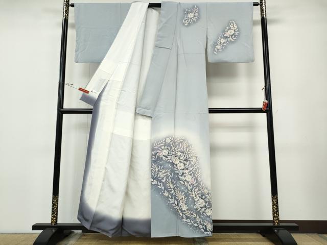 平和屋着物●訪問着　辻が花　絞り　暈し染め　やまと誂製　正絹　逸品　CABH9782ut
