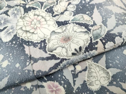 平和屋着物●訪問着　辻が花　絞り　暈し染め　やまと誂製　正絹　逸品　CABH9782ut