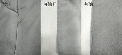 平和屋着物●訪問着　友禅　作家物　流水枝花文　正絹　逸品　CABH9786ut