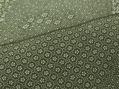 平和屋着物●江戸小紋　切嵌小花柄　正絹　逸品　CABH9788ut