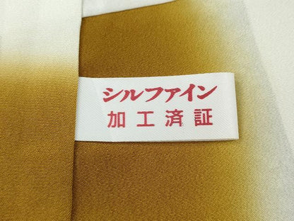 平和屋着物●江戸小紋　切嵌小花柄　正絹　逸品　CABH9788ut