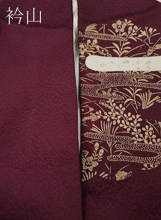 平和屋着物●豪華振袖　駒刺繍　エ霞渡橋花車文　金銀彩　正絹　逸品　CABH9795ut