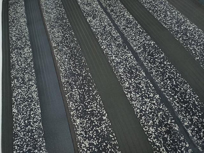 平和屋着物●上質な小紋　霞間道　たたき染め　正絹　逸品　CABH9807ut