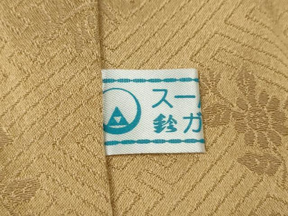 平和屋着物●訪問着　駒刺繍　絞り　草花文　金彩　鈴乃屋扱い　正絹　逸品　CABH9813ut