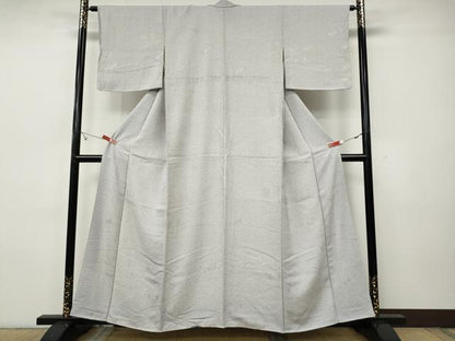 平和屋着物●江戸小紋　舞菊文　正絹　逸品　CABH9817ut