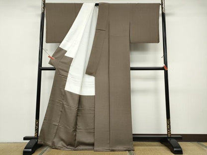 平和屋着物●江戸小紋　角通し　正絹　逸品　CABH9831ut