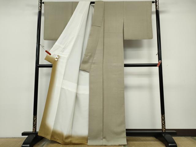 平和屋着物●江戸小紋　角通し　鈴乃屋扱い　正絹　逸品　CABH9834ut