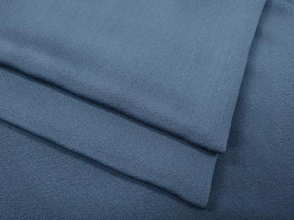 平和屋着物●上質な色無地　作家物　薄群青色　正絹　逸品　CABH9856ut