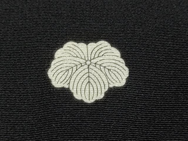 平和屋着物●豪華黒留袖　友禅　作家物　風景草花文　暈し染め　正絹　逸品　CABH9860ut