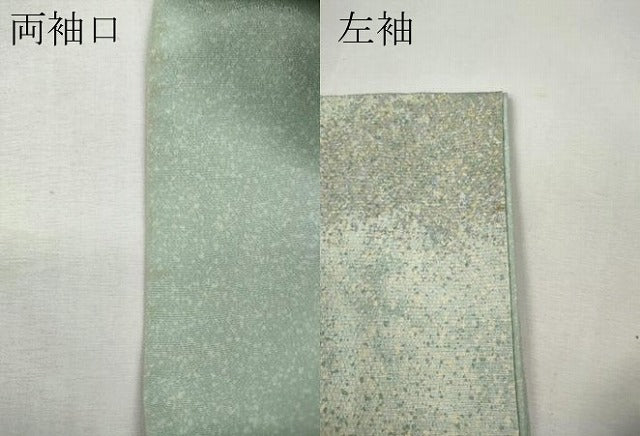 平和屋着物●訪問着　樹林文　シルエット　正絹　逸品　CABH9865ut