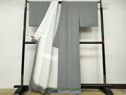 平和屋着物●江戸小紋　彫士：住田双光・染士：服部光擴　角通し　正絹　逸品　CABH9869ut