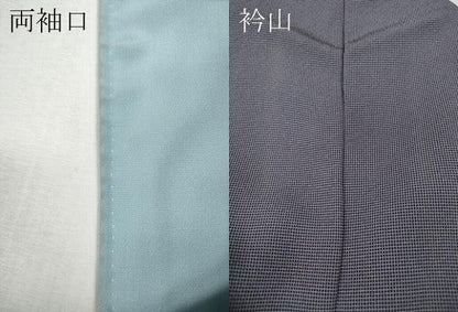 平和屋着物●京加賀友禅　百貫達雄　江戸小紋　角通し　正絹　逸品　CABH9872ut