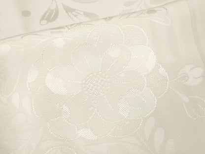 平和屋着物●振袖用長襦袢　無双仕立て　辻が花地紋　半衿刺繍　正絹　逸品　CABH9891ut