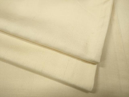 平和屋着物●上質な紬　色無地　肌色　正絹　逸品　CABH9895ut