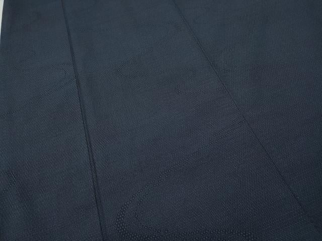 平和屋着物●本塩沢　110亀甲　流水文　正絹　逸品　CABH9902ut
