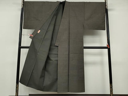 平和屋着物●男性　本場大島紬　アンサンブル　100亀甲　総詰め　正絹　逸品　CABH9912ut