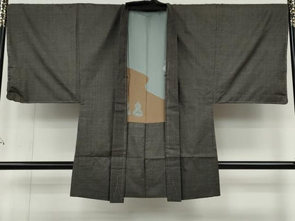 平和屋着物●男性　本場大島紬　アンサンブル　100亀甲　総詰め　山田実作　証紙付き　正絹　逸品　CABH9914ut