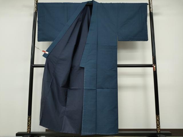 平和屋着物○男性 紬 アンサンブル 120亀甲 総詰め 正絹 逸品 CABH9915ut