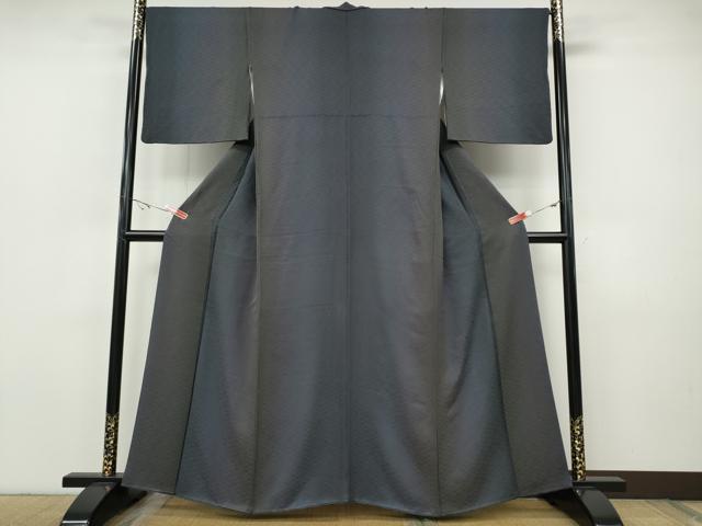 平和屋着物●上質な小紋　霞間道　暈し染め　さが美扱い　正絹　逸品　CABH9928ut