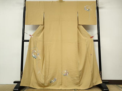 平和屋着物●訪問着　友禅　作家物　花丸文　正絹　逸品　CABH9932ut